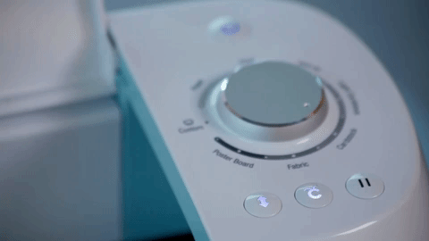 Pressing the cut button
