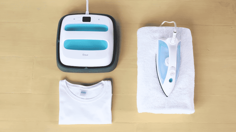 To transfer Cricut iron-on vinyl, you will need a t-shirt, EasyPress or iron, and a towel or EasyPress mat.