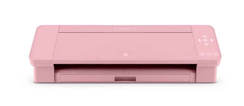 A pink Silhouette Cameo machine