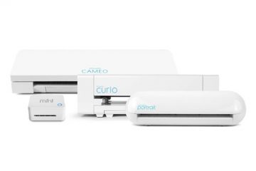 Four different types of craft cutters from Silhouette.